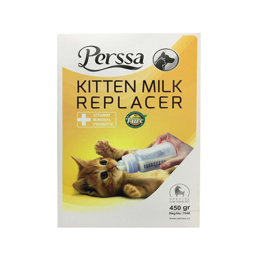 شیر خشک گربه پرسا مدل Kitten Milk وزن 450 گرم